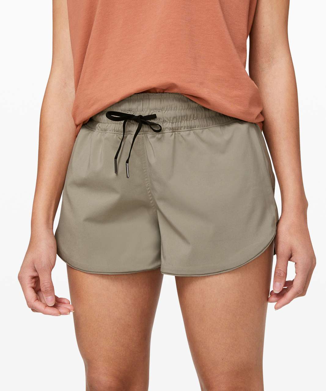 Lululemon Choose a Side Short *Reversible 3" - Paint Splash Ice Grey Multi / Riverstone