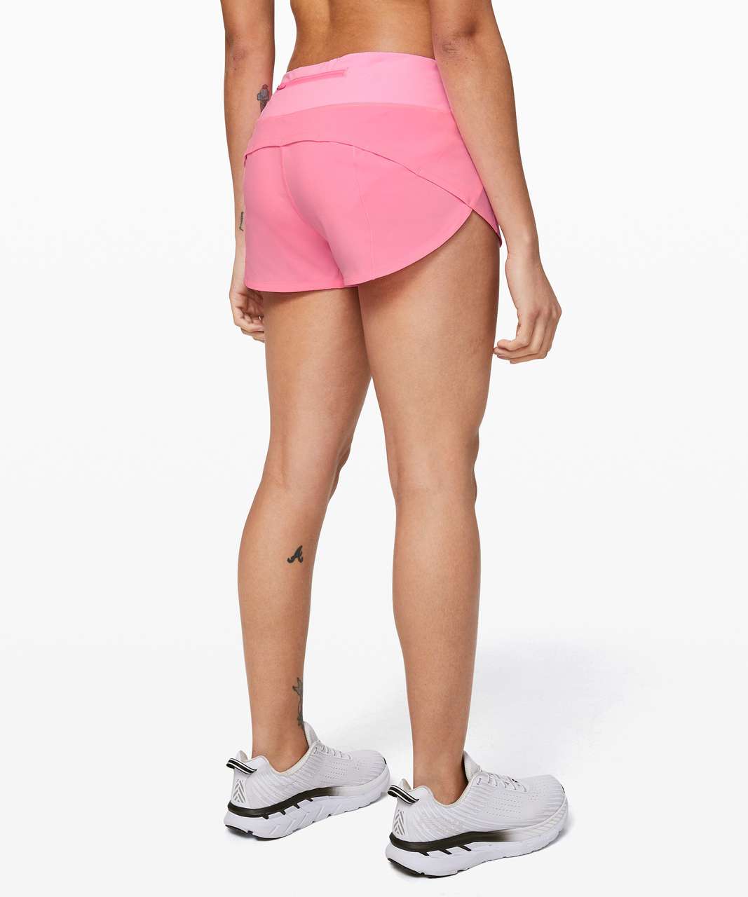 Lululemon Speed Up High-Rise Lined Short 4 - Carnation Red - lulu fanatics