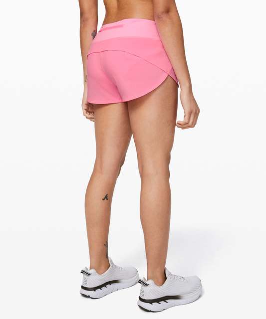 Lululemon Sonic Pink Speed Ups Size 8 2.5” - $19 (72% Off Retail) - From  andi