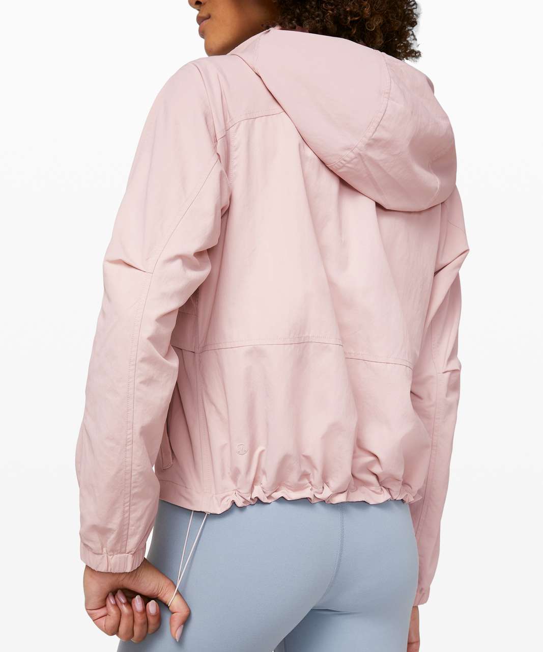 lululemon always effortless jacket in pink bliss - - Depop