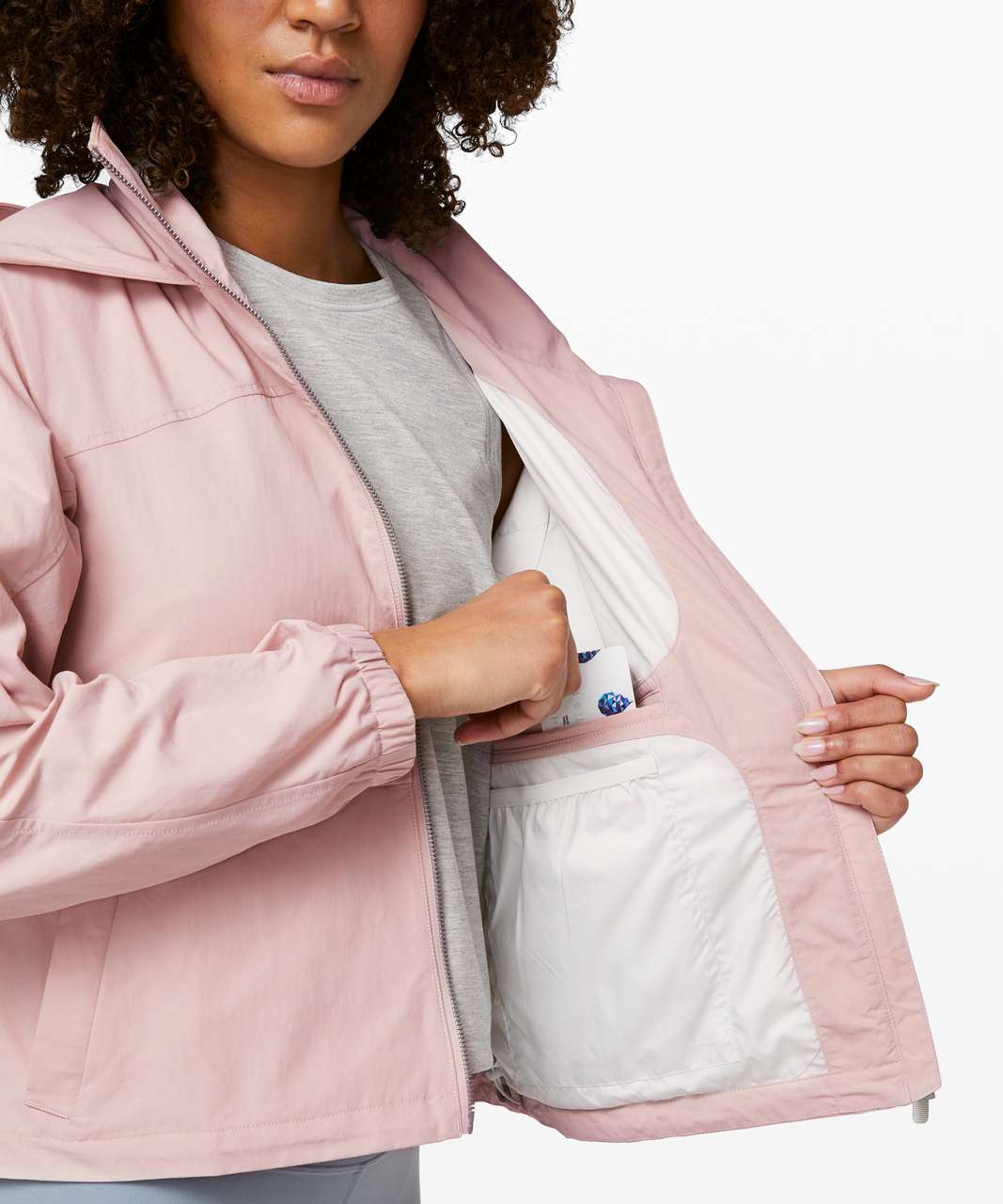 Lululemon Effortless Jacket - Pink Bliss - lulu fanatics