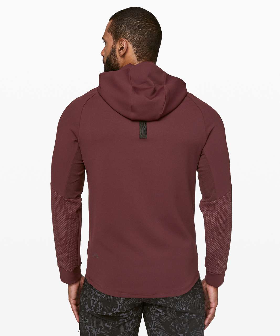 Lululemon Stronger as One Hoodie *lululemon X Barrys - Midnight Maroon