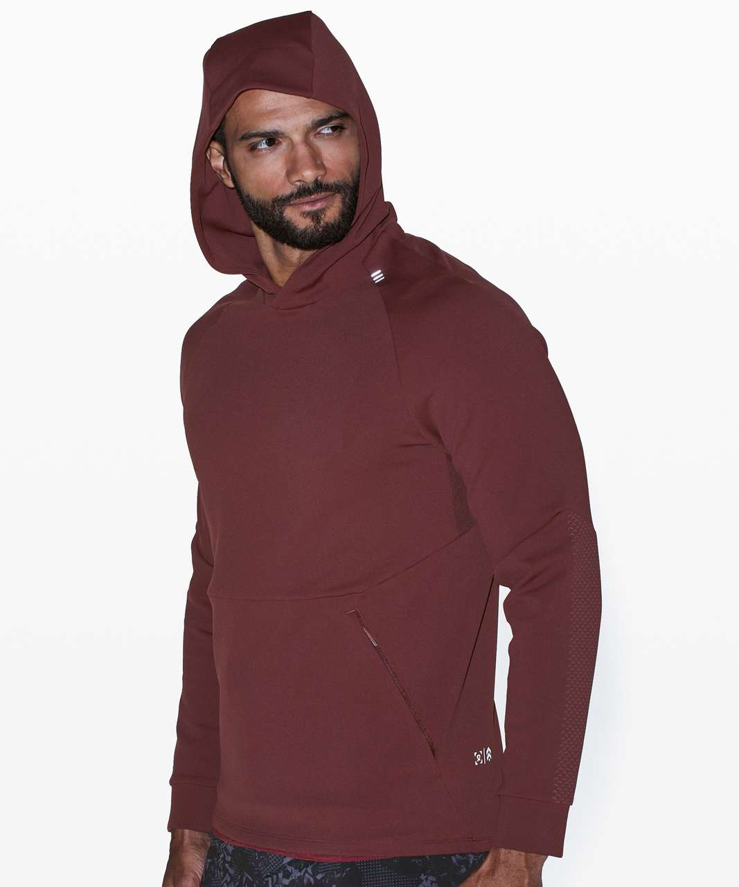 Lululemon Stronger as One Hoodie *lululemon X Barrys - Midnight Maroon