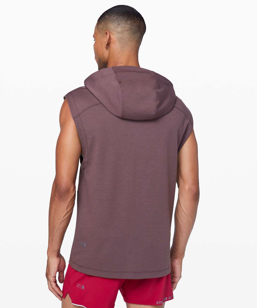 BUNDLE LULULEMON ATHLETICA Zip Smash Jacket Mens L Red & Gray WITH Lulu  Flask $19.99 - PicClick