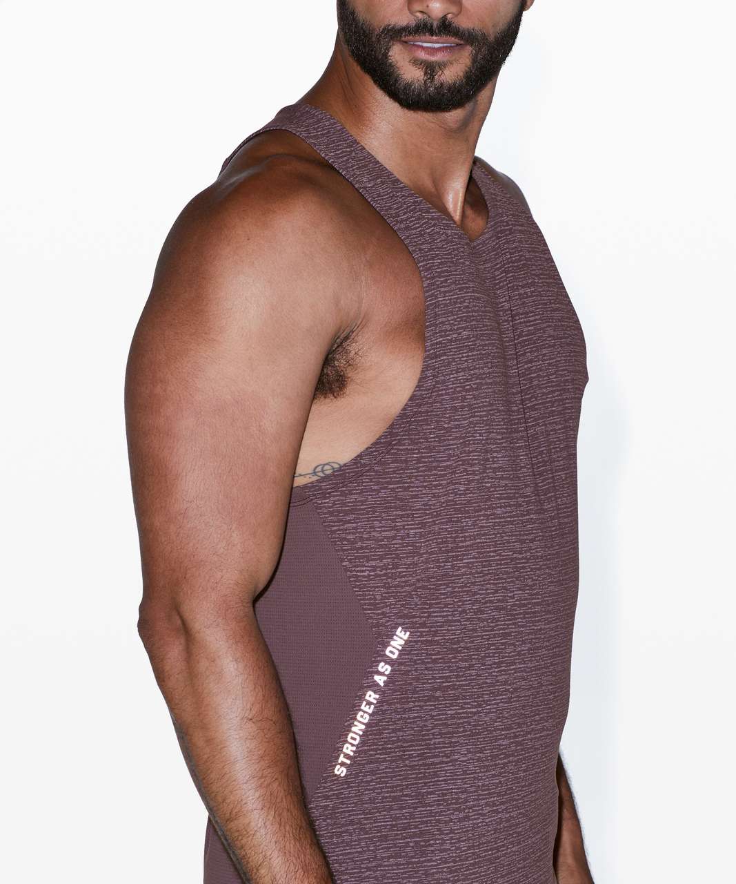 Lululemon Stronger as One Tank *lululemon X Barrys - Heathered Cherry Cola / Cherry Cola