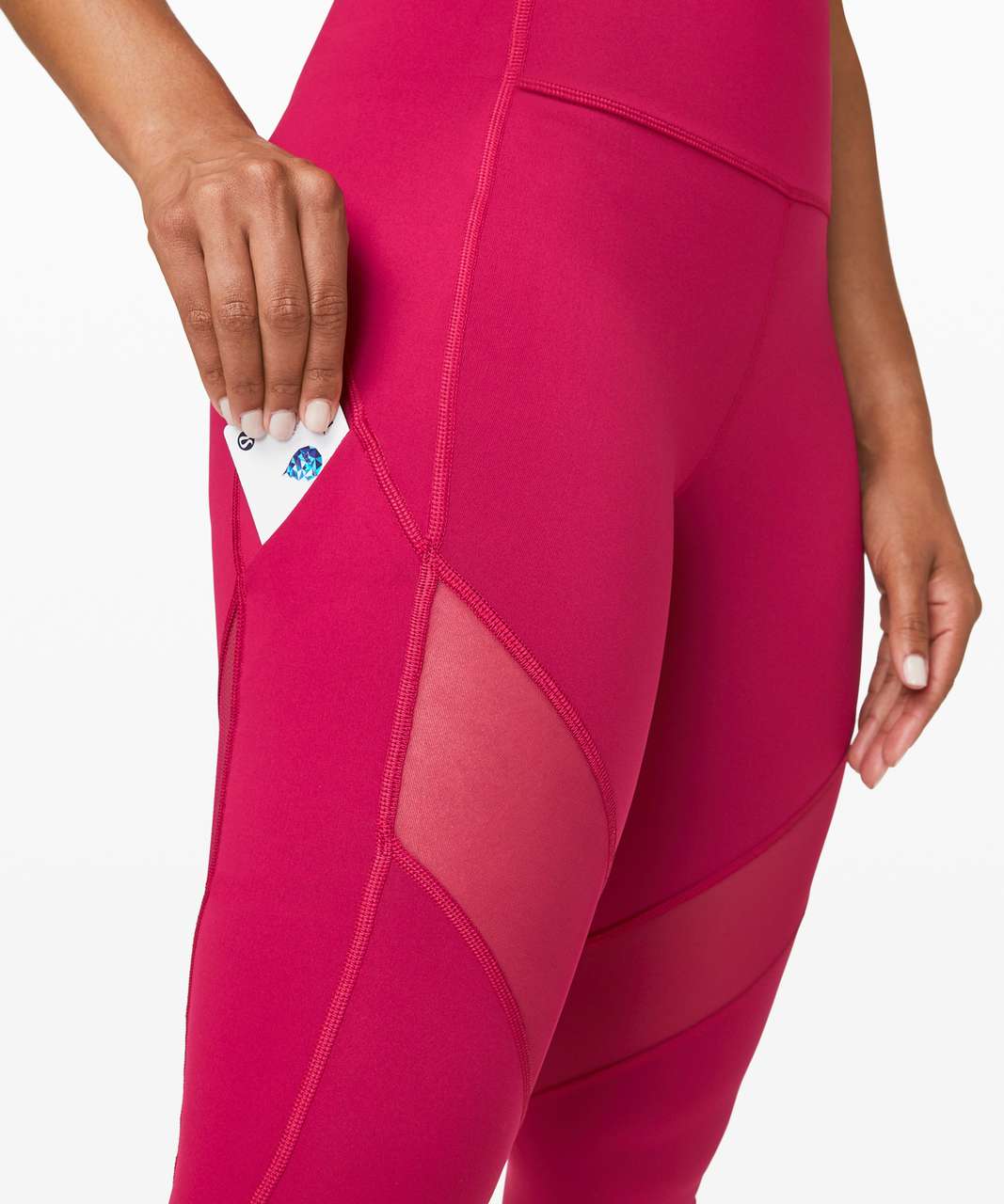 Lululemon Stronger as One Tight 25 *lululemon X Barrys - Ruby Red - lulu  fanatics