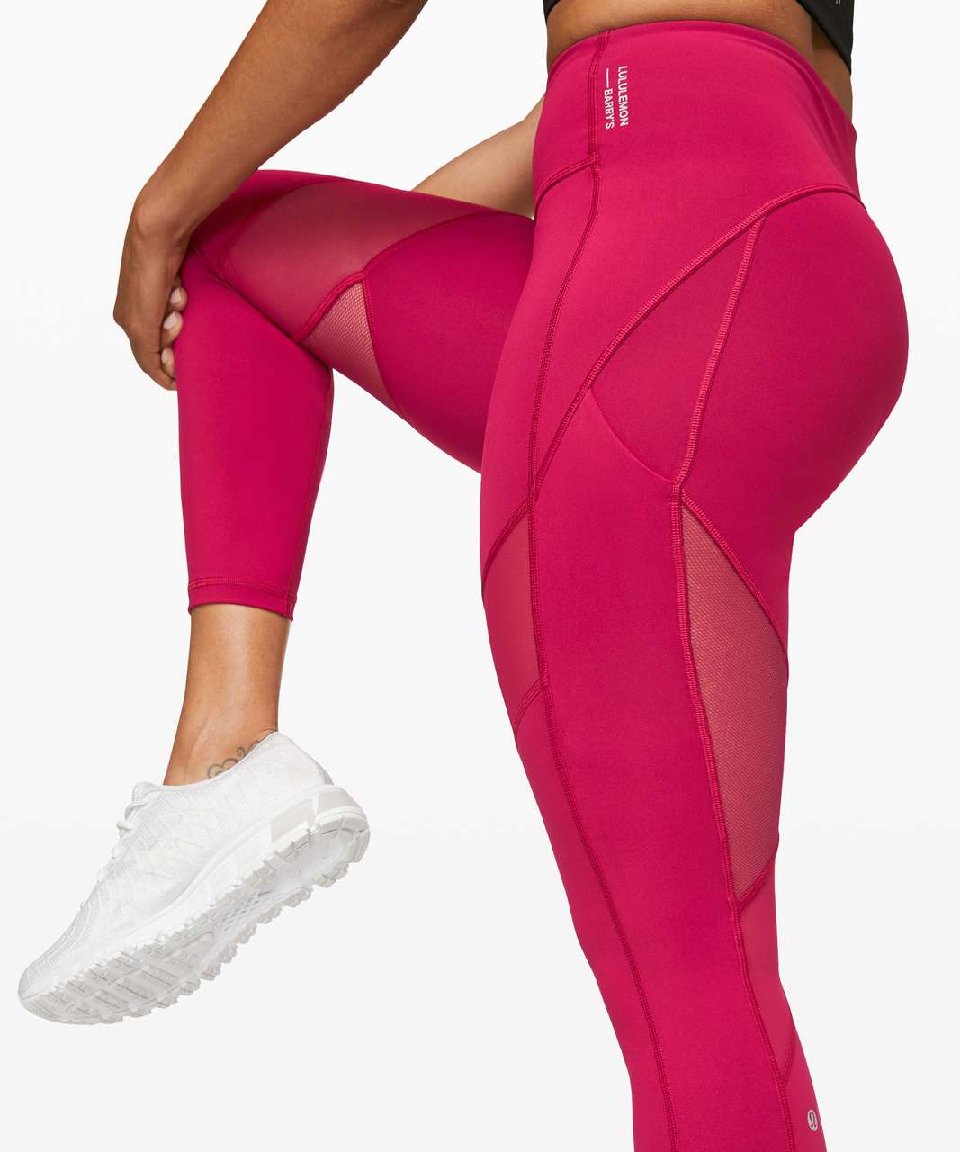 Lululemon Stronger as One Tight 25" *lululemon X Barrys - Ruby Red