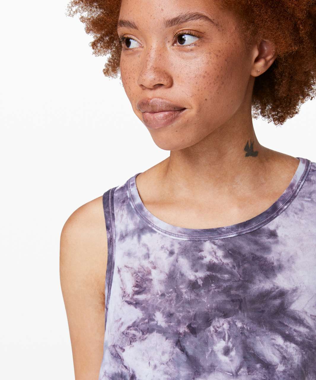 lululemon tank in purple - Gem