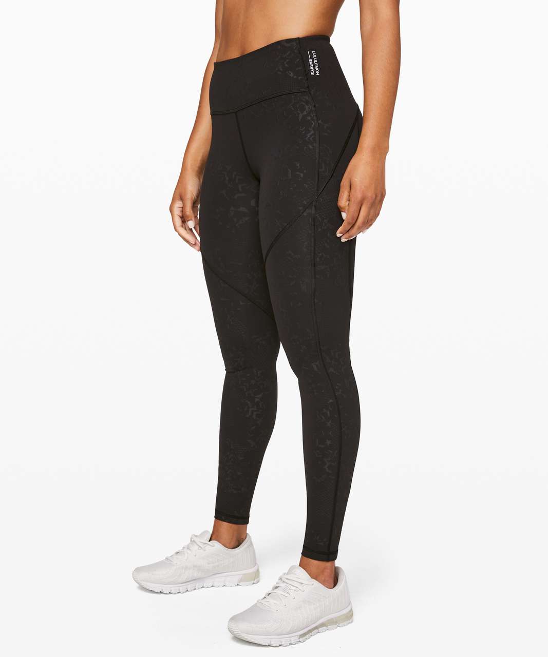 Lululemon Stronger as One Tight 28 *lululemon X Barrys - Bootcamp Emboss  Black - lulu fanatics