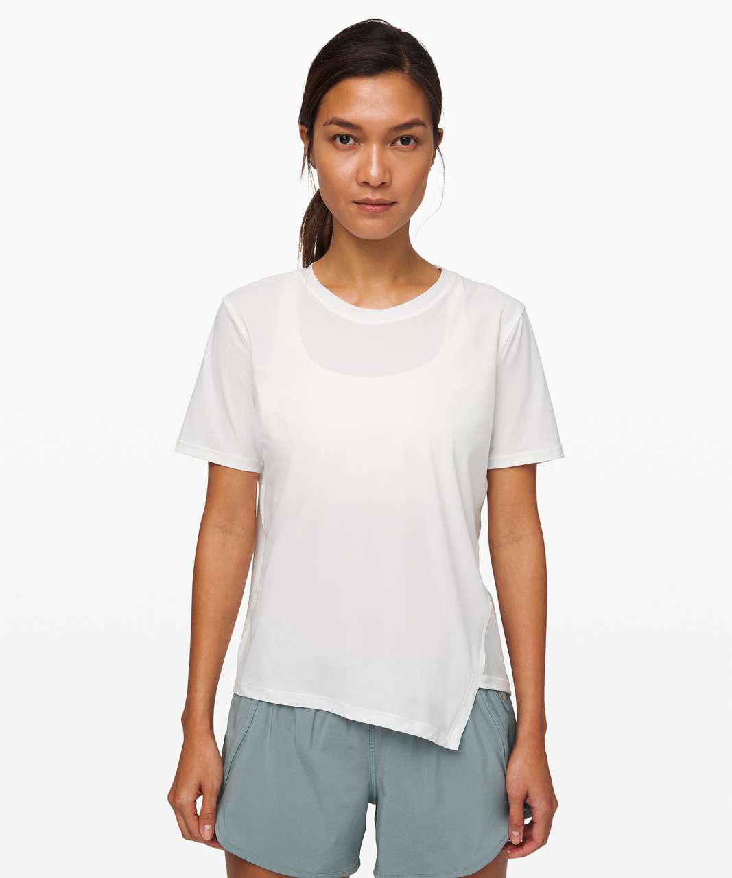 Lululemon Angle Your Strength SS - White