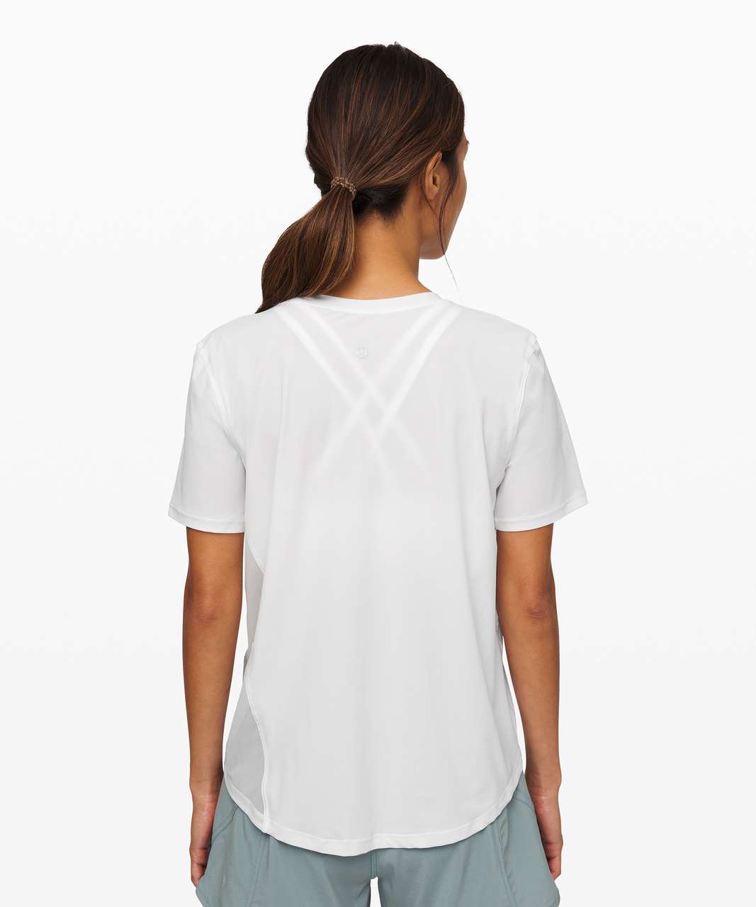 Lululemon Angle Your Strength SS - White