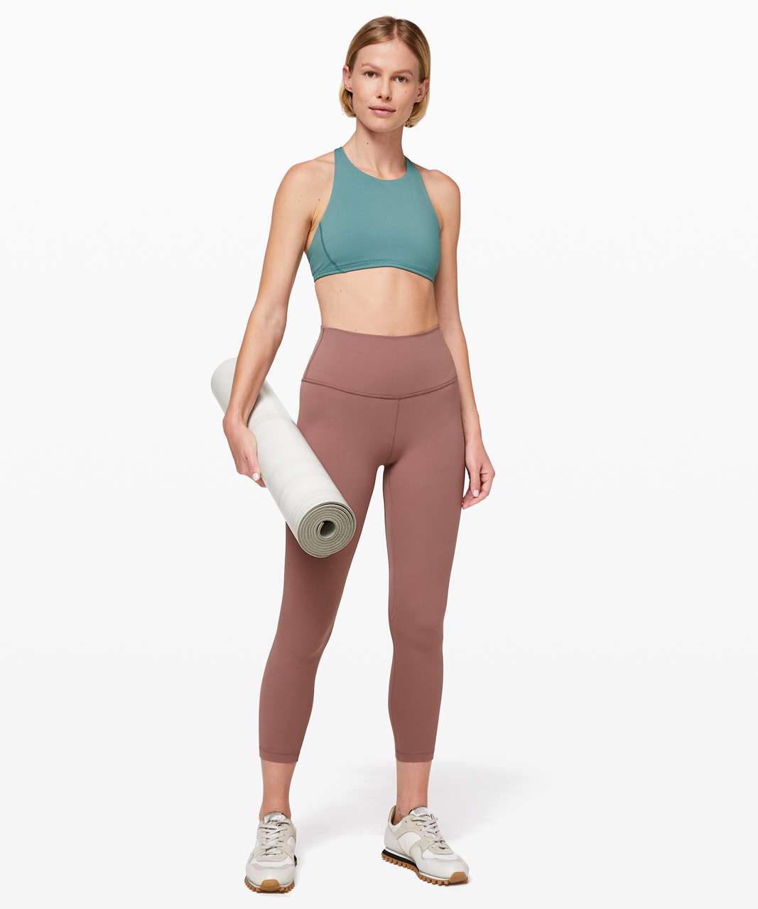 Lululemon Free To Be Bra *High Neck - Aquatic Green