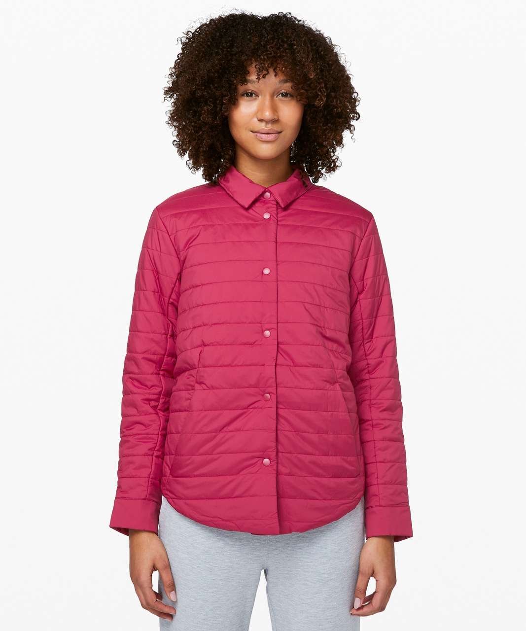 Lululemon Switch Please Shacket - Scarlet