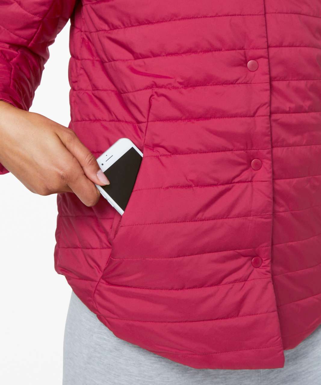 Lululemon Switch Please Shacket - Scarlet