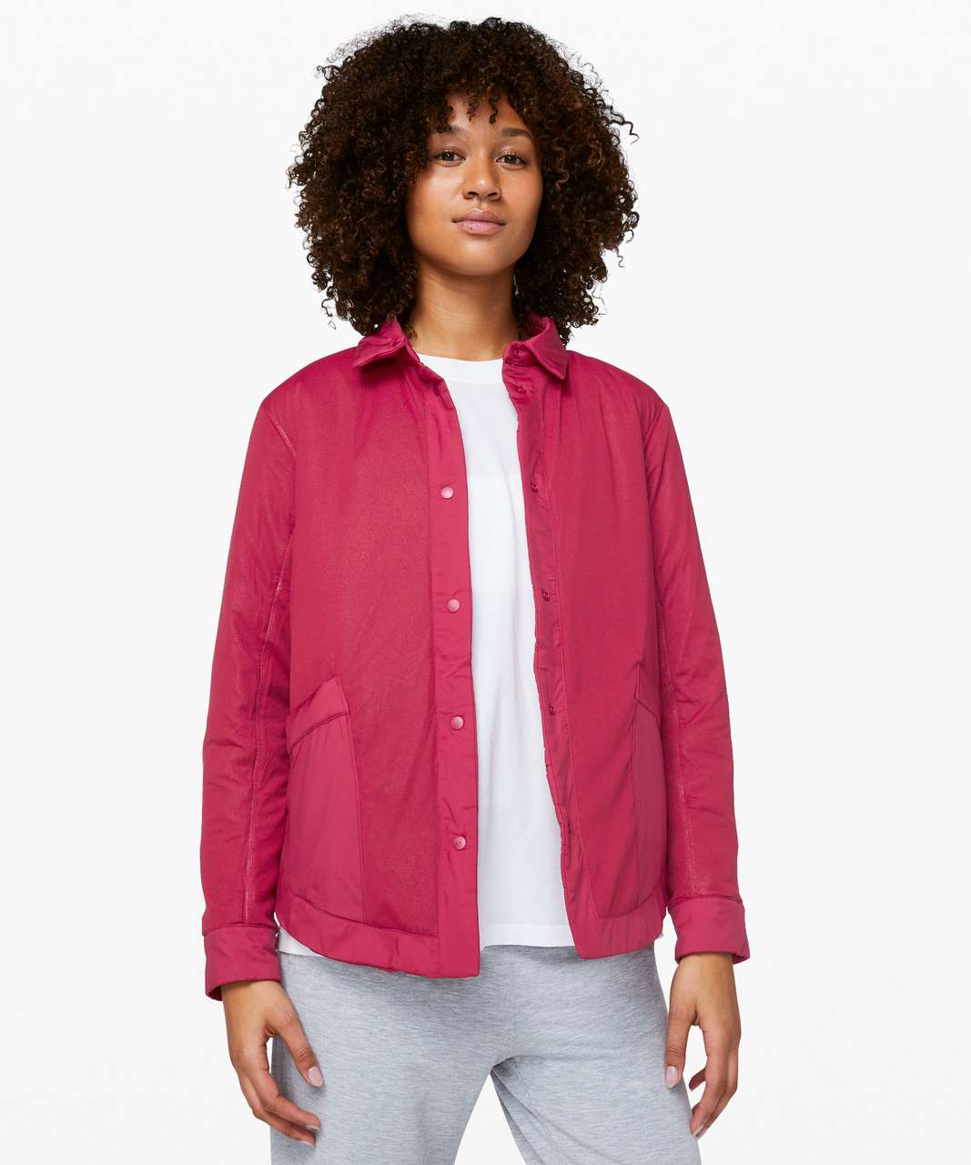 Lululemon Switch Please Shacket - Scarlet