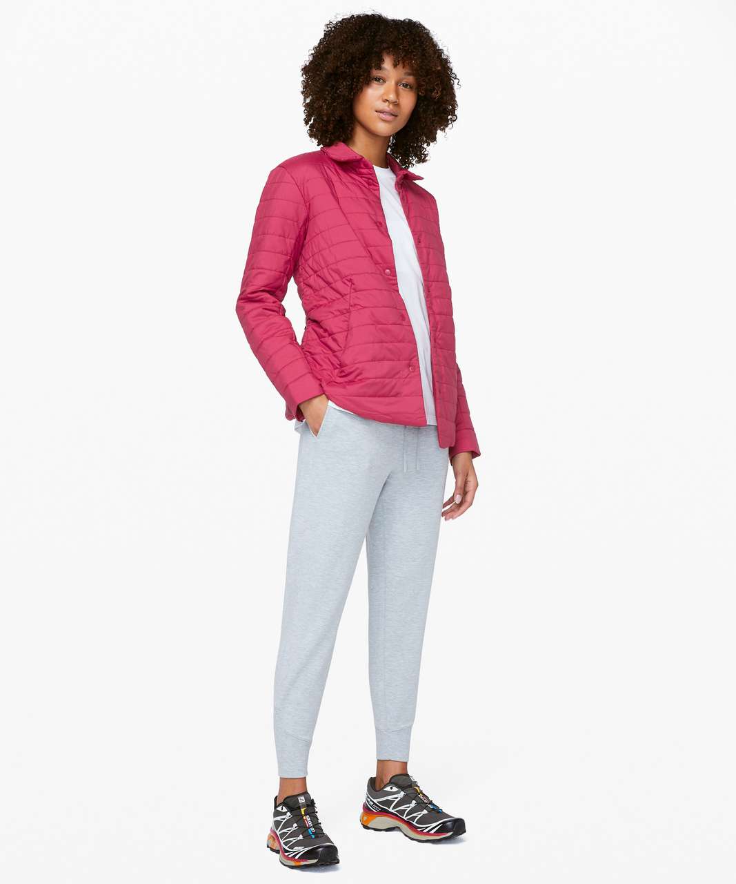 Lululemon Switch Please Shacket - Scarlet