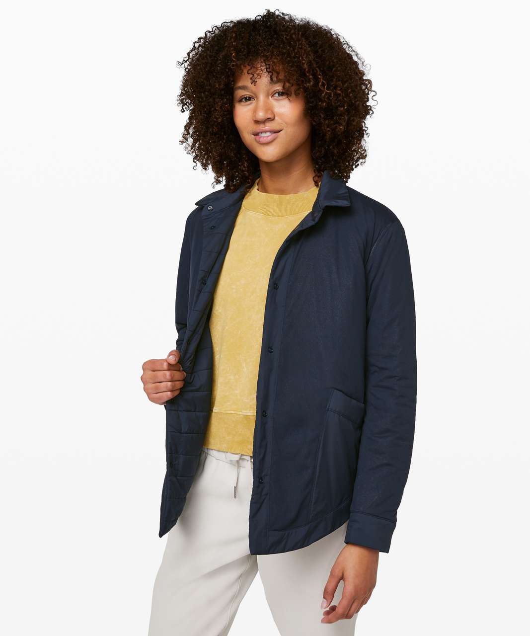 Lululemon Switch Please Shacket - True Navy