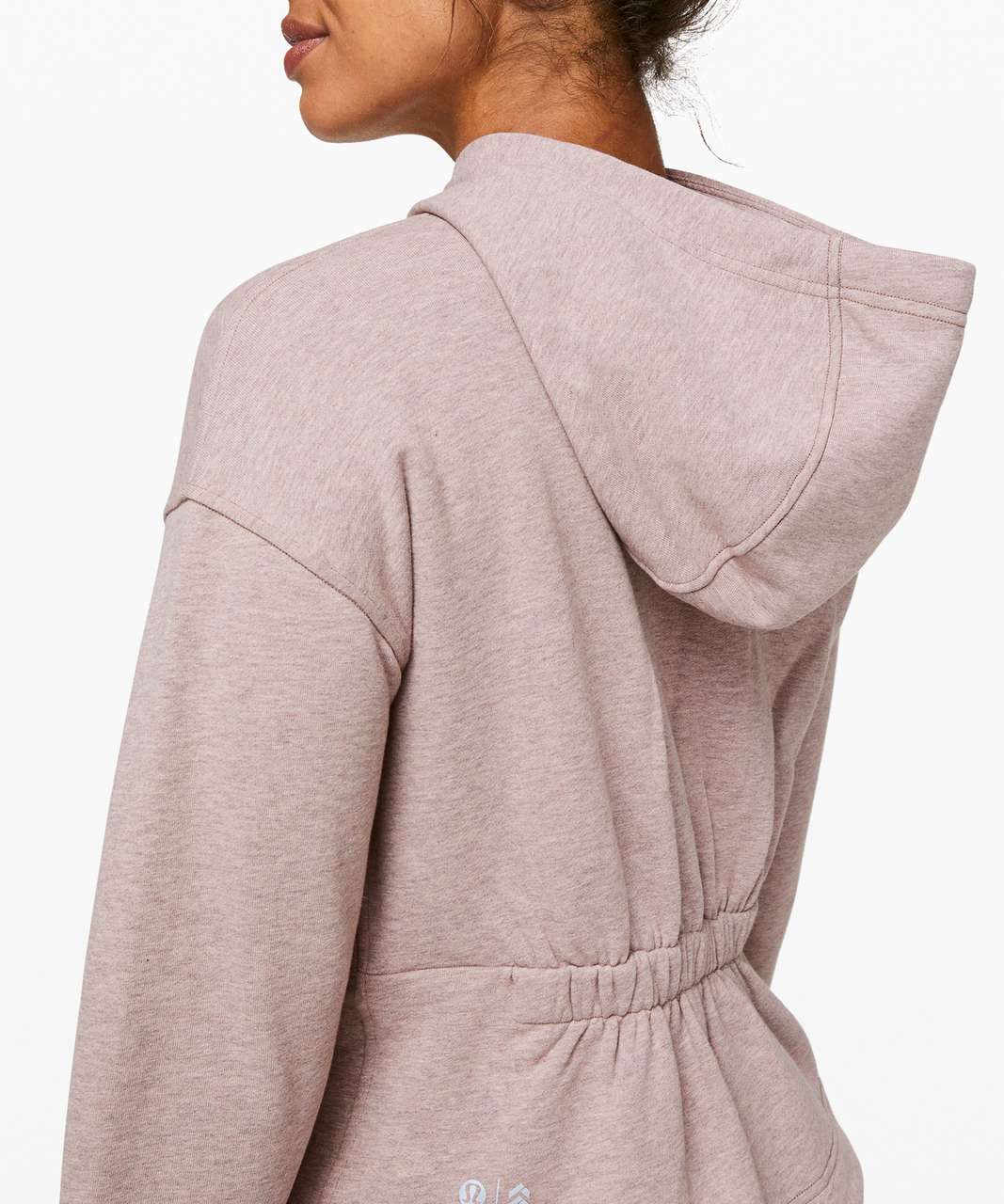 Lululemon Stronger as One Cropped Hoodie *lululemon X Barrys - Heathered Red Dust