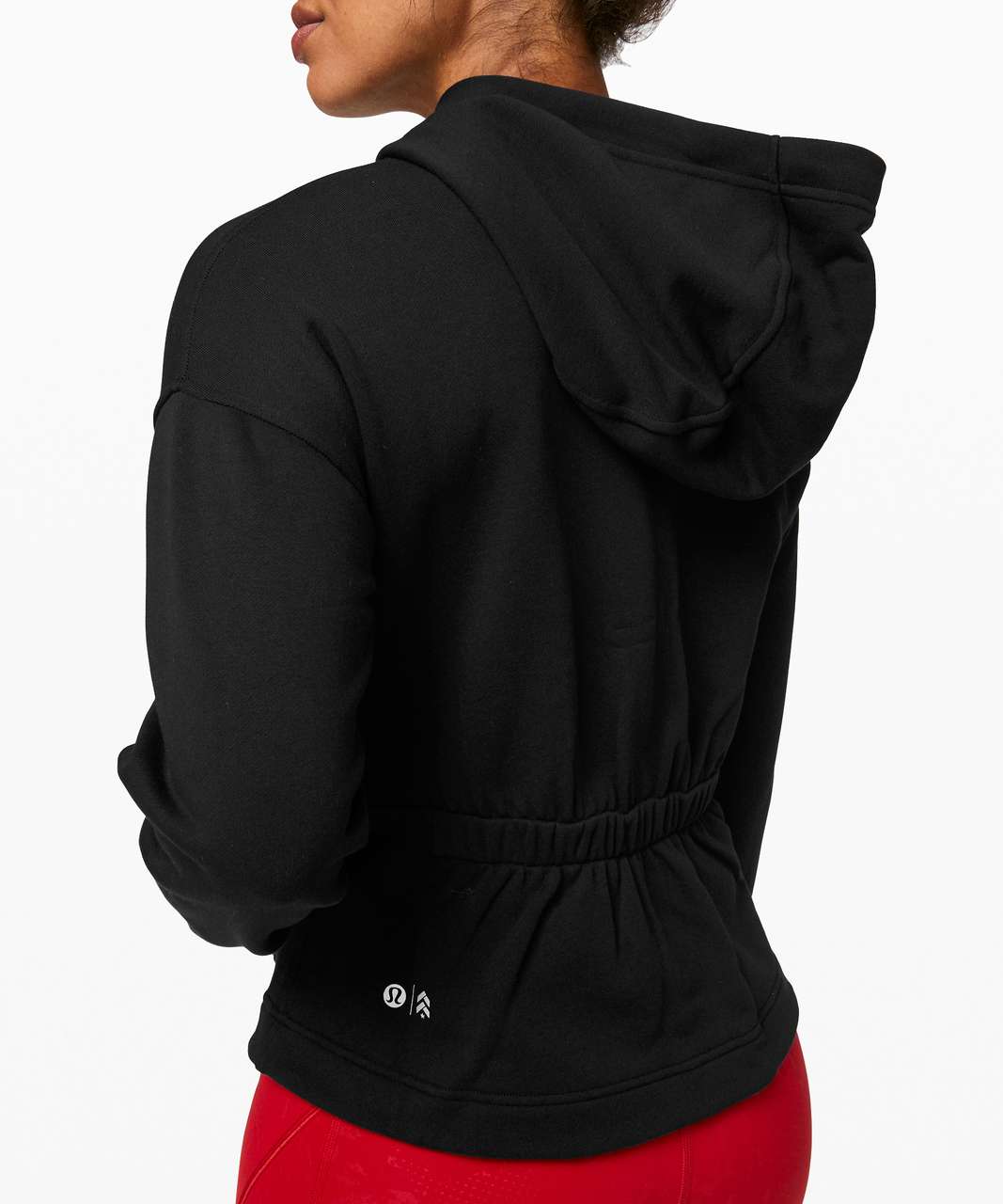 Lululemon Stronger as One Cropped Hoodie *lululemon X Barrys - Black