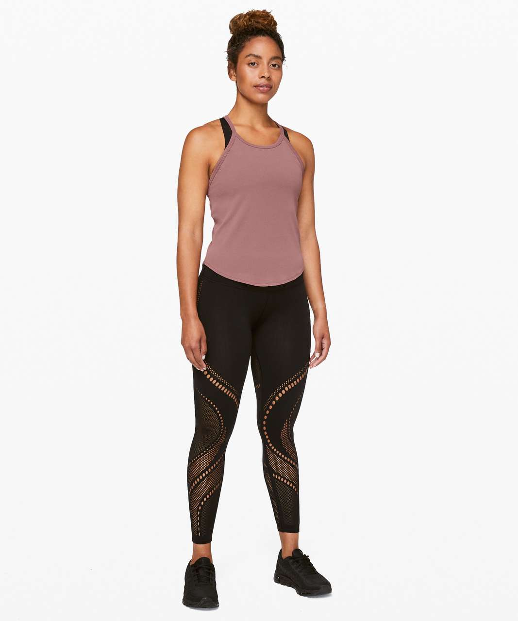 Lululemon Stronger as One Ribbed Tank *lululemon X Barrys - Red Dust