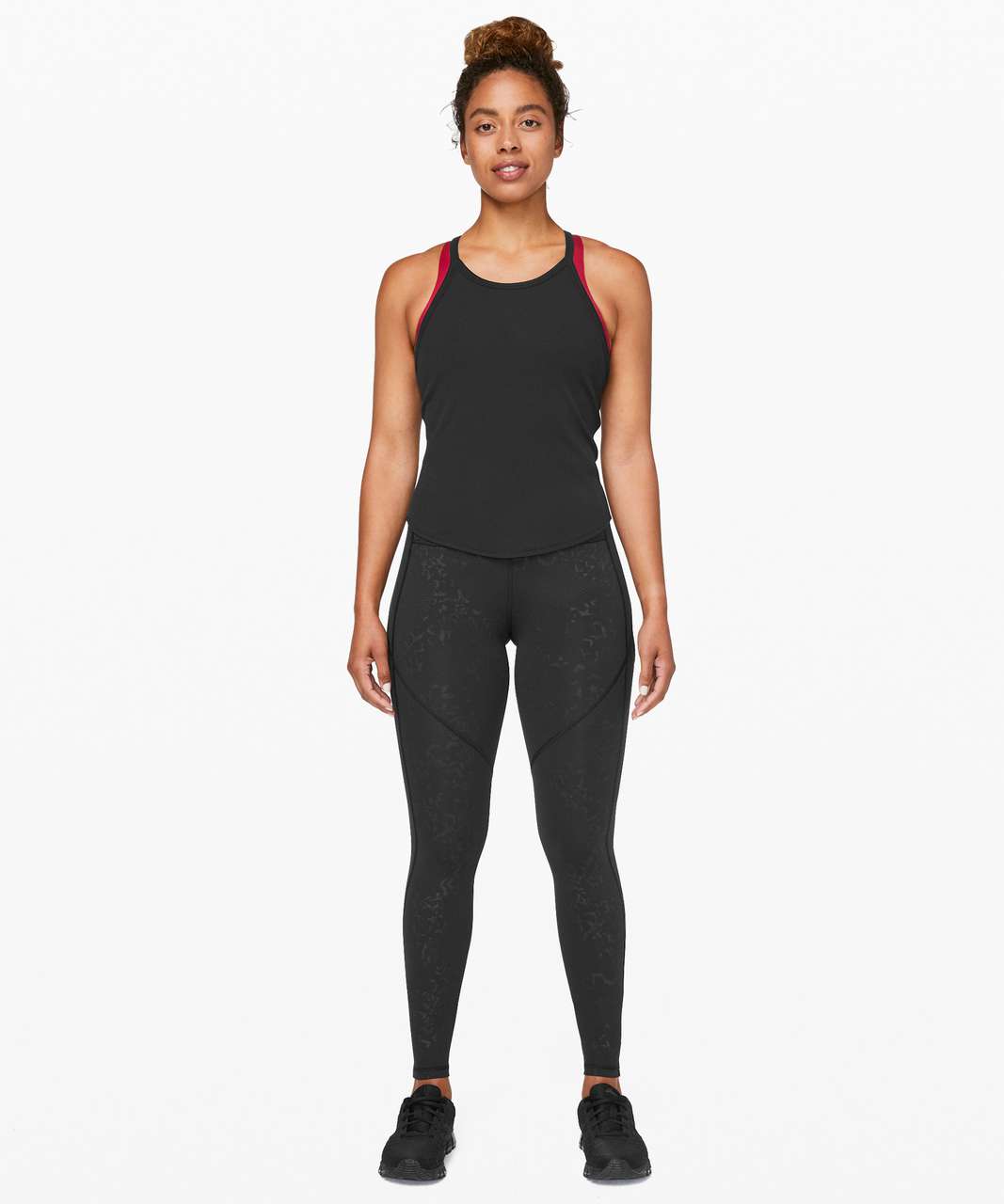 Lululemon Stronger as One Ribbed Tank *lululemon X Barrys - Black