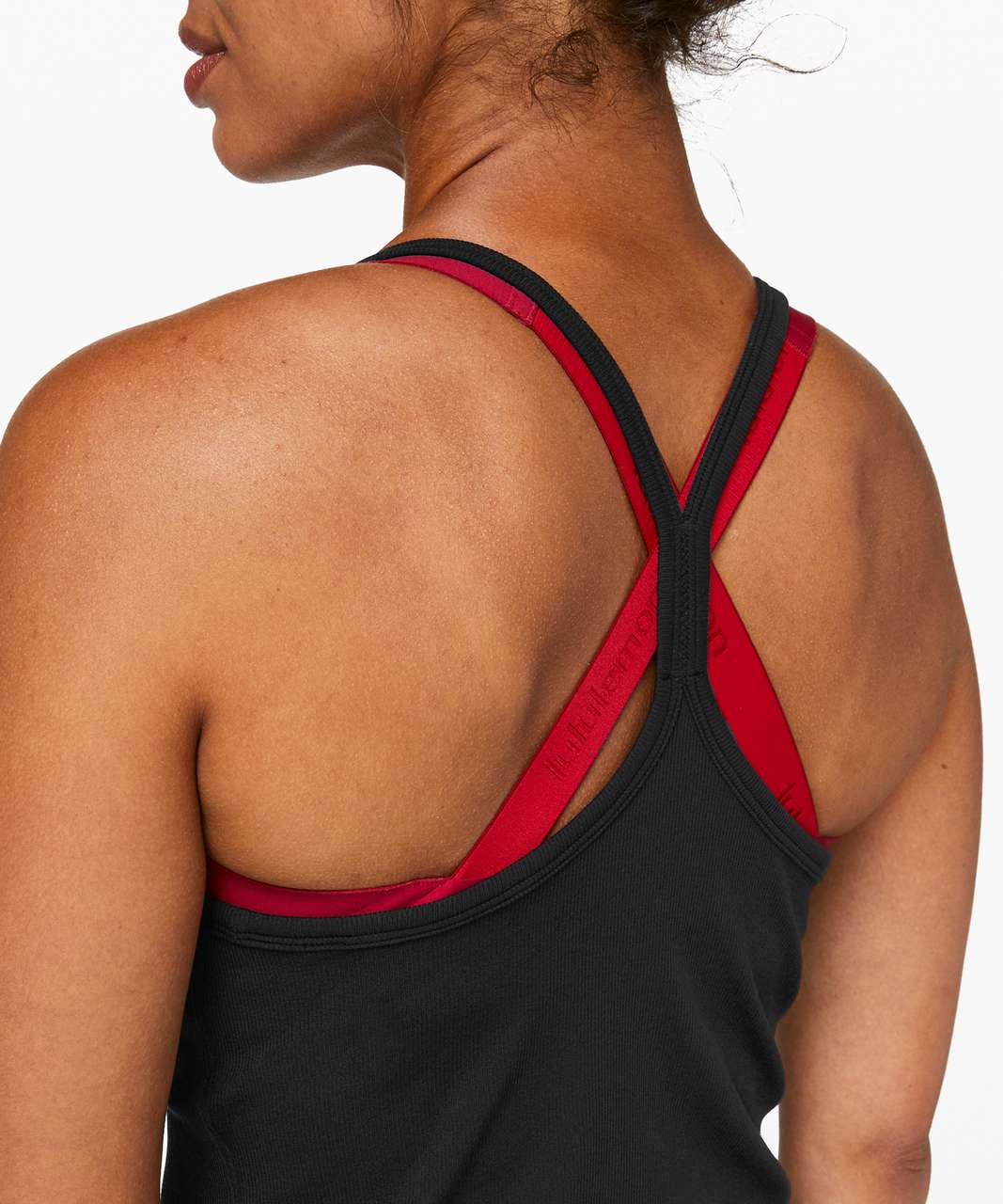 Lululemon Stronger as One Ribbed Tank *lululemon X Barrys - Black