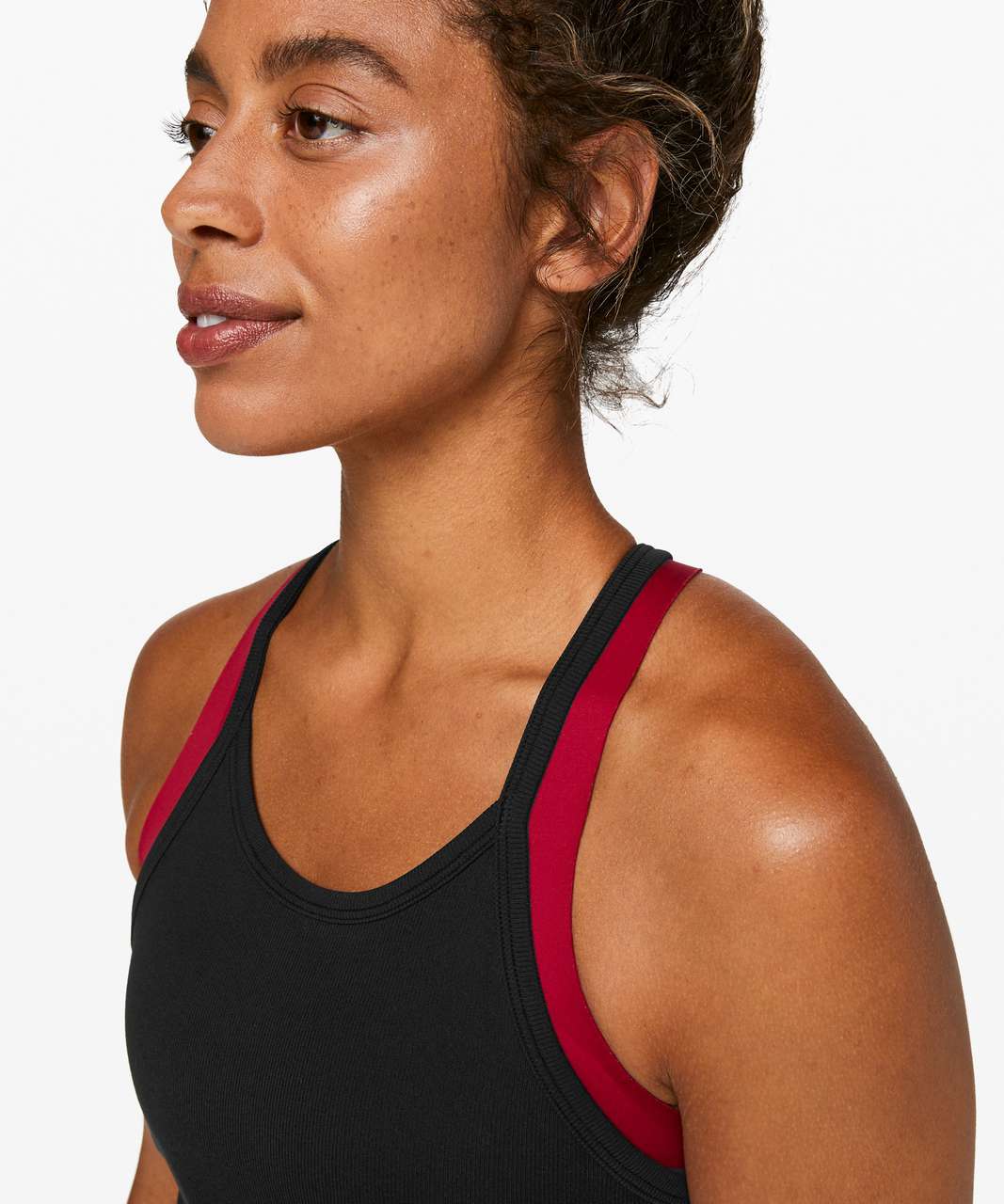 Lululemon Stronger as One Ribbed Tank *lululemon X Barrys - Black