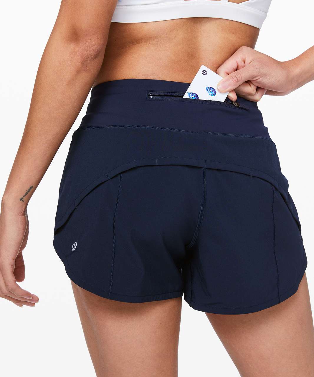 Lululemon Speed Up Shorts Blue Size 4 - $55 (19% Off Retail) - From haven