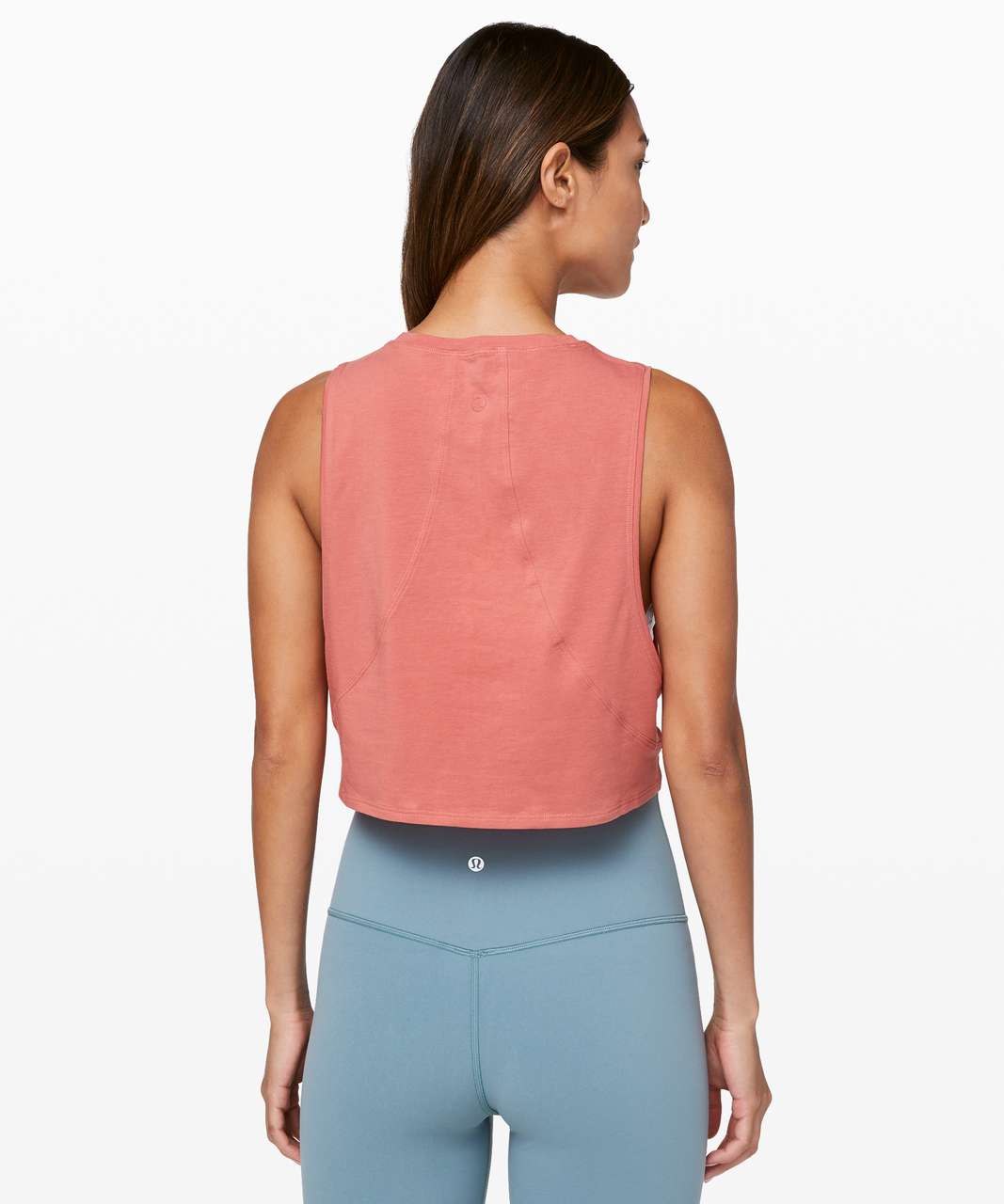 Lululemon Align Wide Leg Crop - Rustic Coral - lulu fanatics