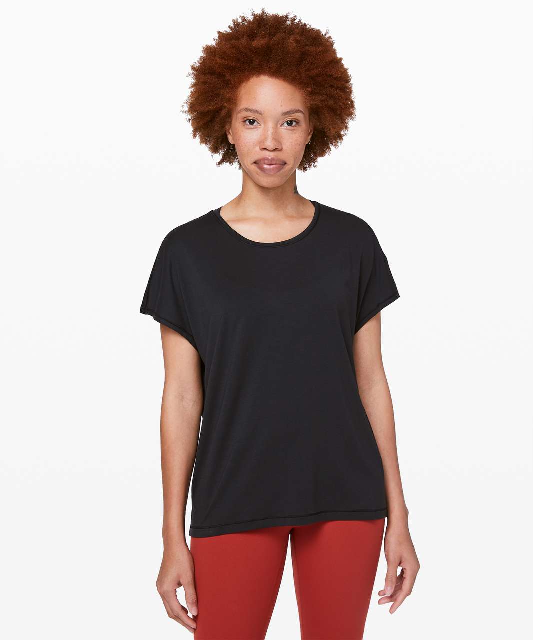 Lululemon Get Set Short Sleeve - Black