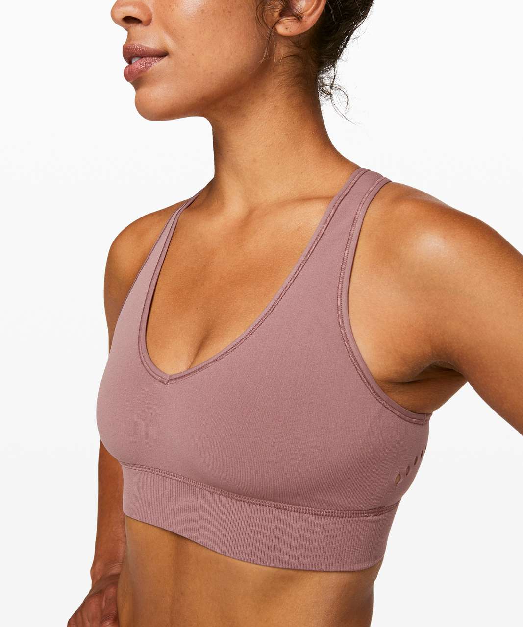 Lululemon Reveal Bra Precision *lululemon X Barrys - Red Dust