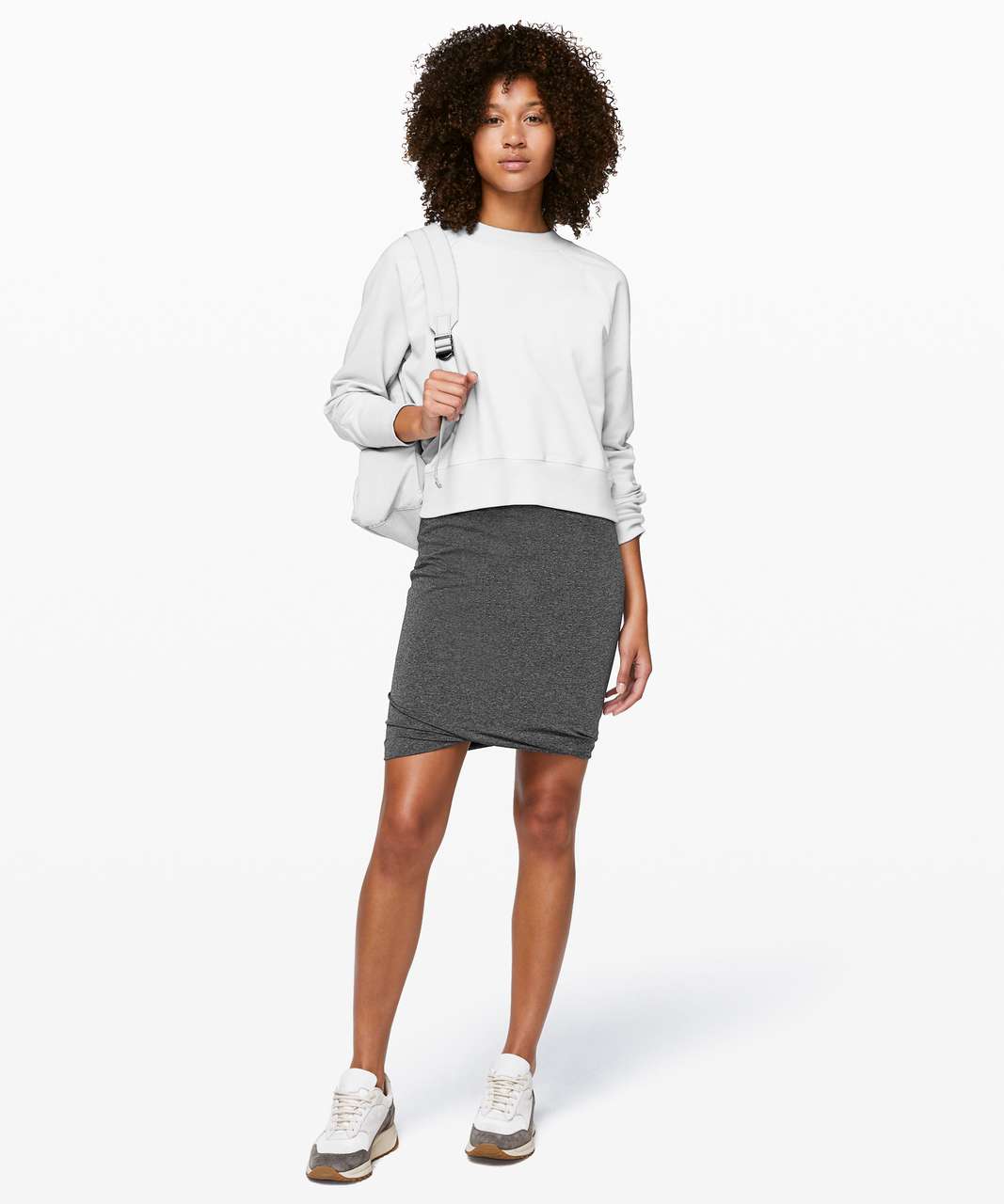 Lululemon Boulevard Bliss Skirt - Black / White