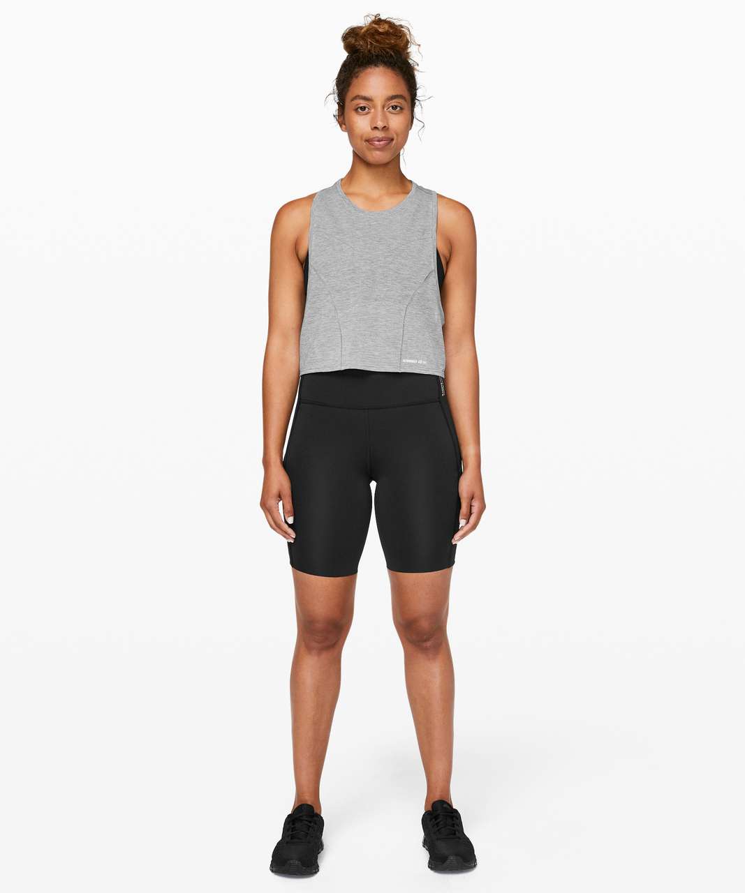 Lululemon Stronger as One Muscle Tank *lululemon X Barrys - Heathered Black  - lulu fanatics