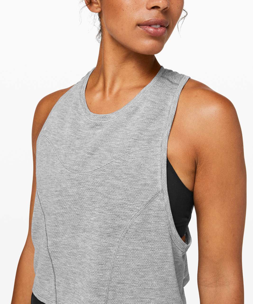 Lululemon Stronger as One Muscle Tank *lululemon X Barrys - Heathered Black