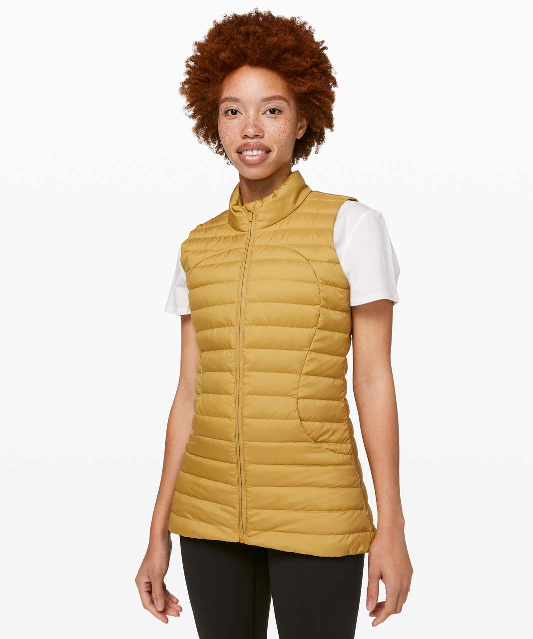 Lululemon Pack It Down Vest - Vintage Gold