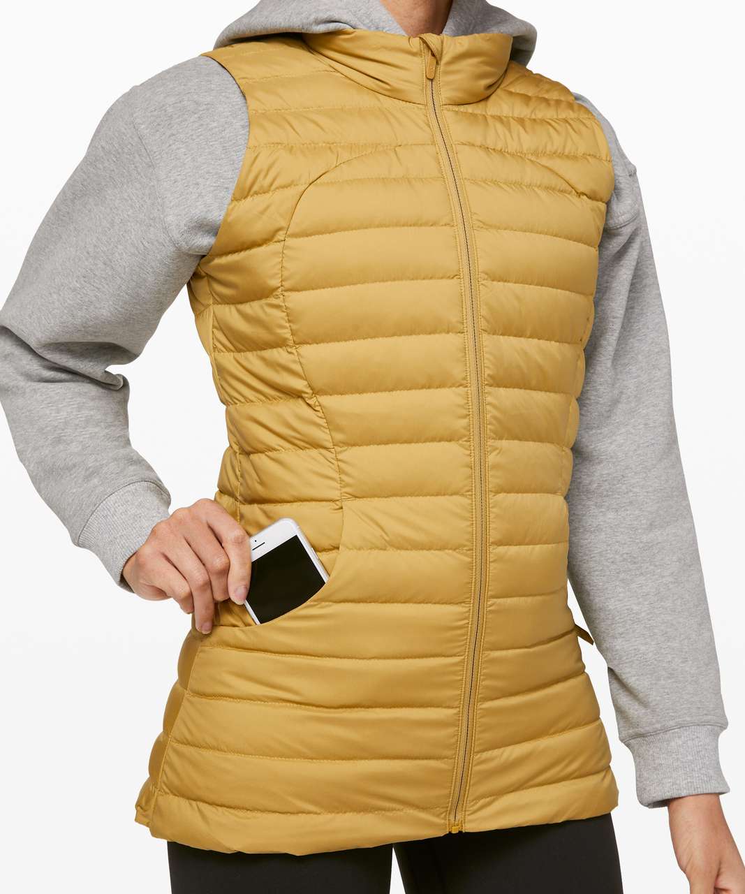 Lululemon Pack It Down Vest - Vintage Gold