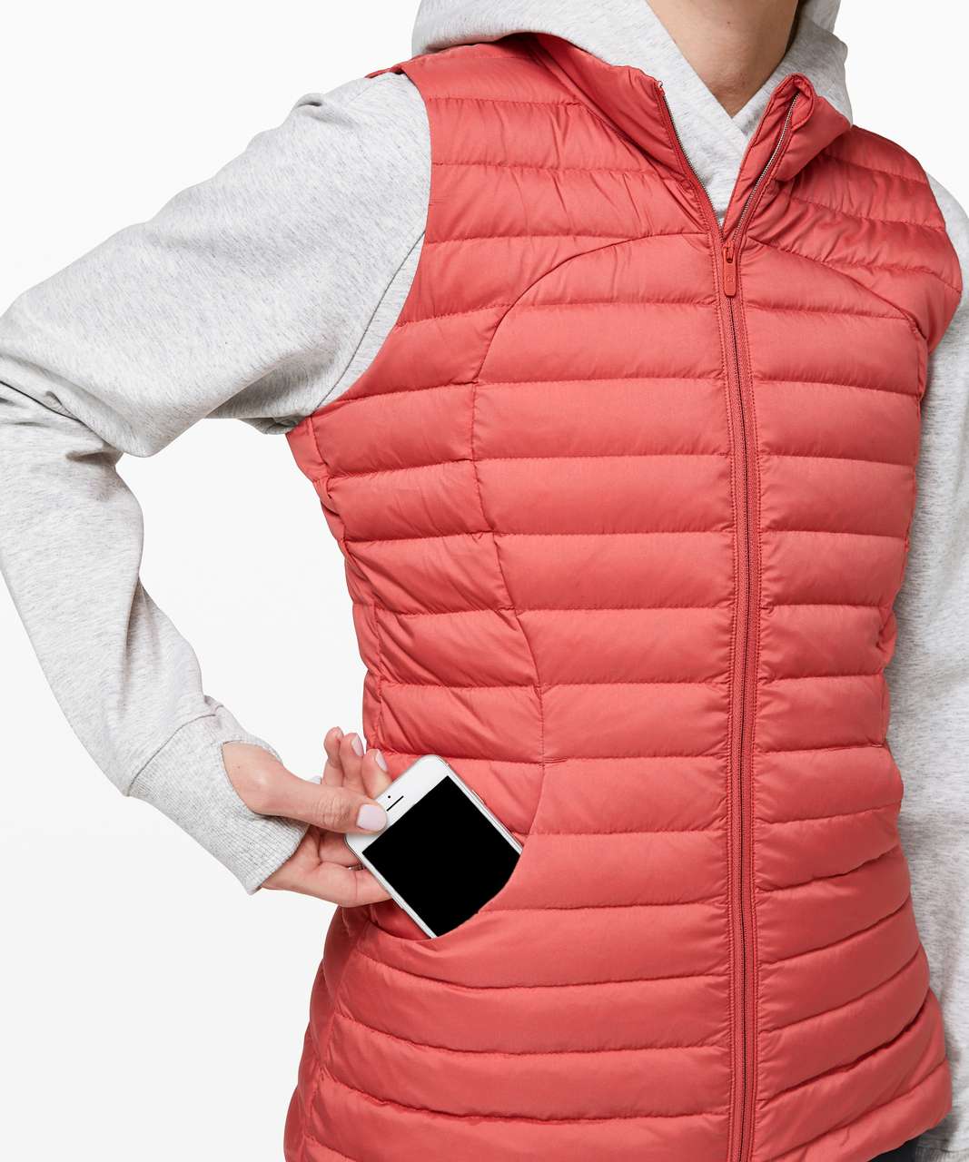 Lululemon Pack It Down Vest - Rustic Coral - lulu fanatics