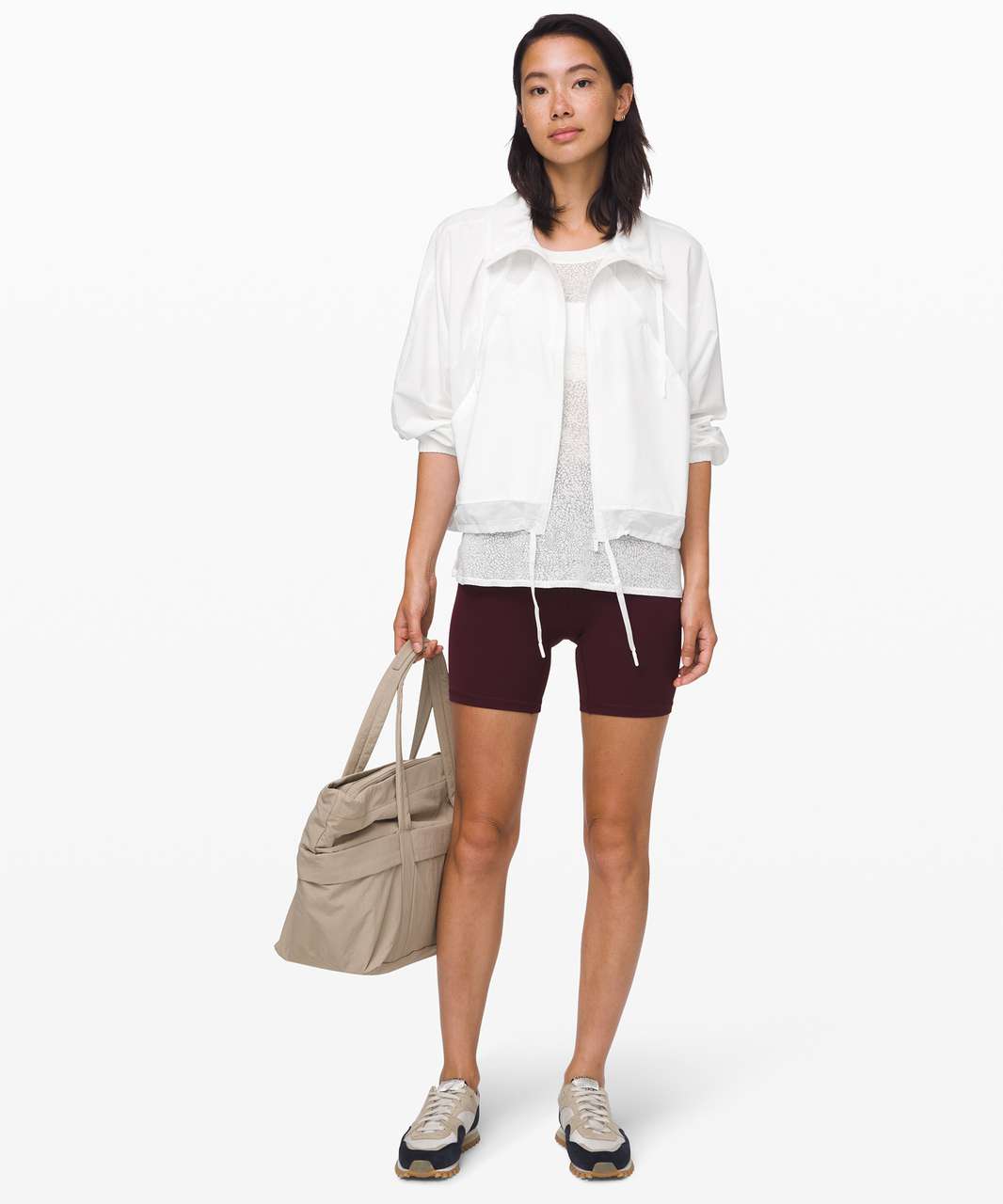 Lululemon Between Moments Tee - Polar Shift Veil White