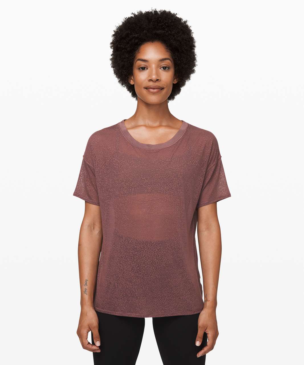 Lululemon Between Moments Tee - Polar Shift Veil Antique Bark