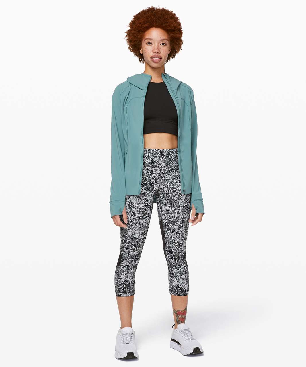 Lululemon Mist Over Windbreaker - Aquatic Green