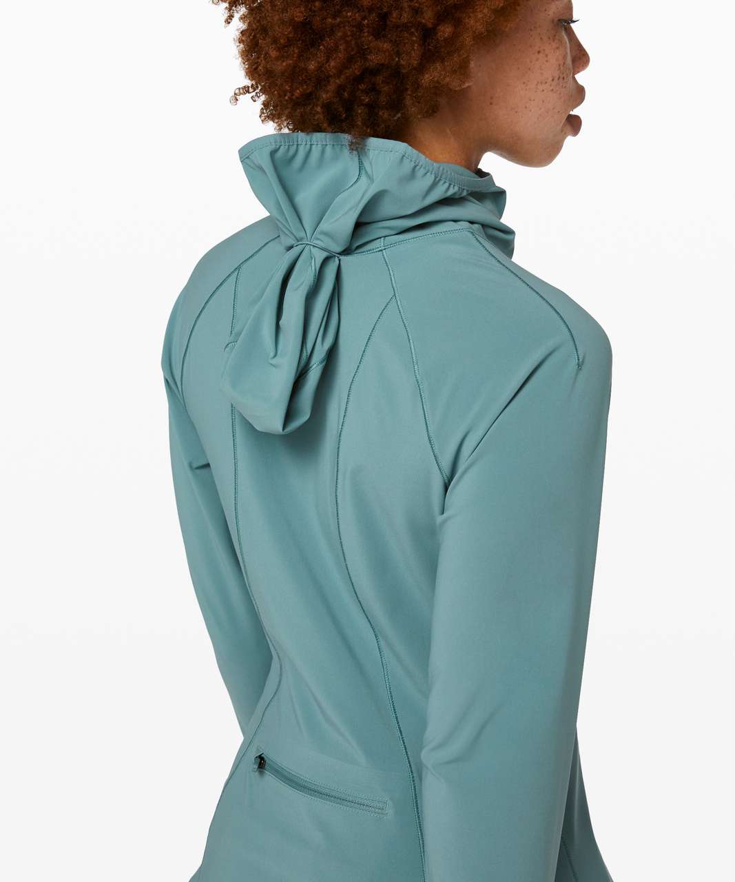 Lululemon Mist Over Windbreaker - Aquatic Green