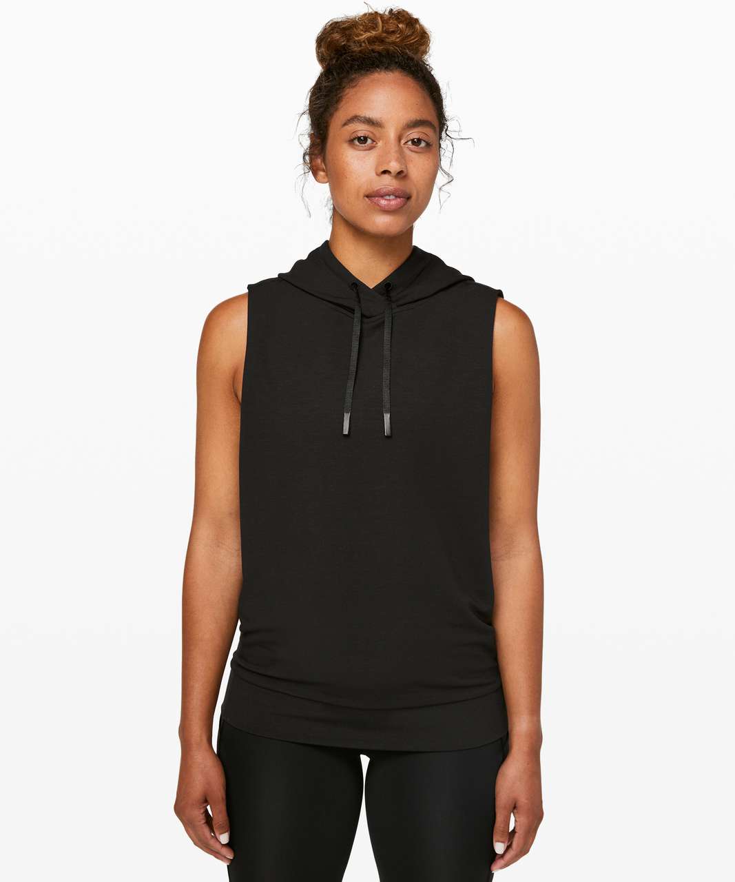 Women's Lululemon On The Move Stronger As One Sleeveless Hoodie Sweatshirt  Sz 6