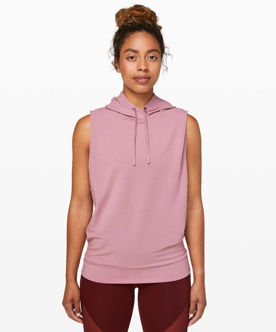 Lululemon Stronger as One Sleeveless Hoodie *lululemon X Barrys - Vintage Mauve