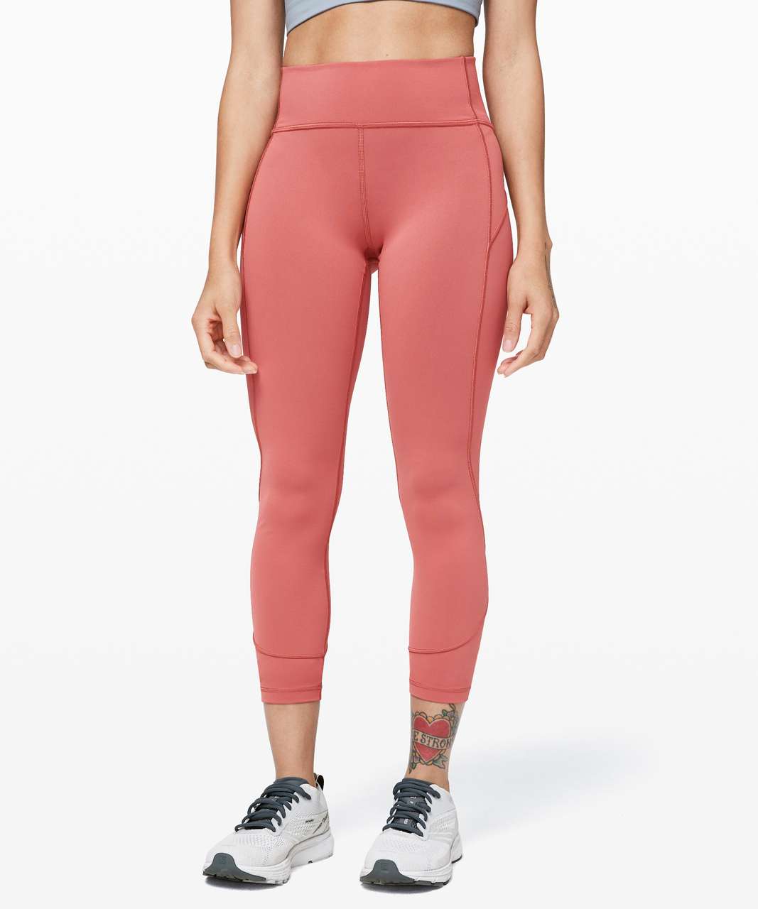 Lululemon In Movement Tight 25" *Everlux - Rustic Coral