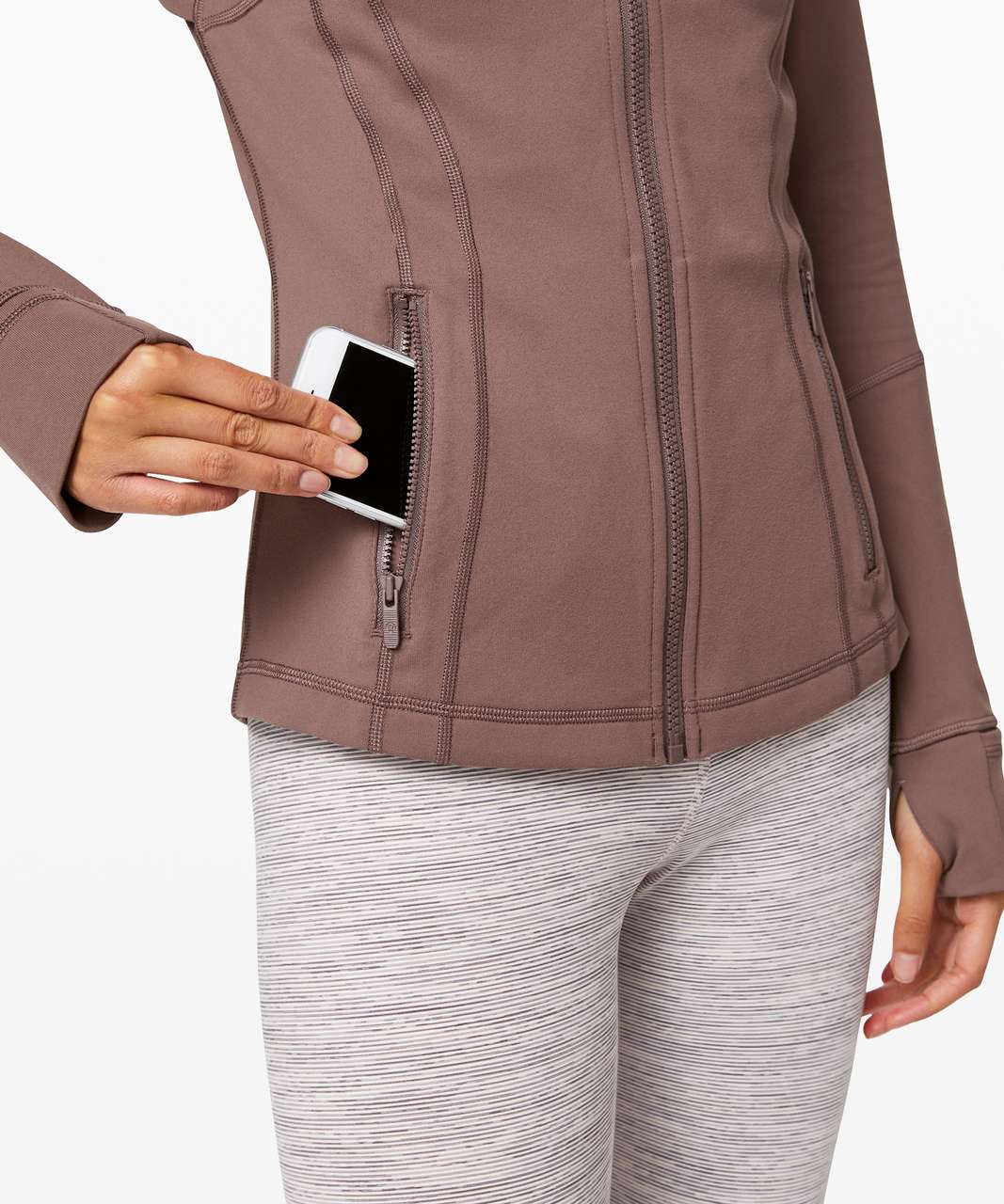 Lululemon Define Jacket - Cherry Taupe