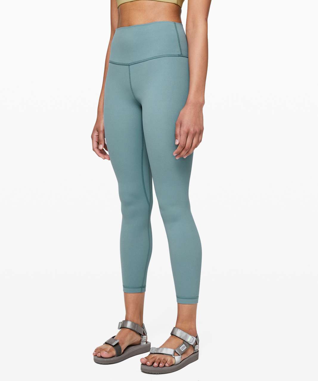 Lululemon Align High Rise Pant with Pockets 25 - Rosemary Green - lulu  fanatics