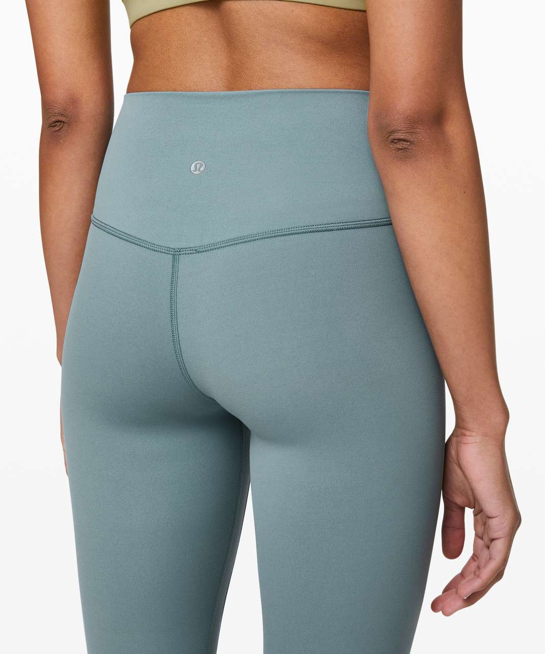 Lululemon align pant 25 in Heathered tidewater teal (size 2