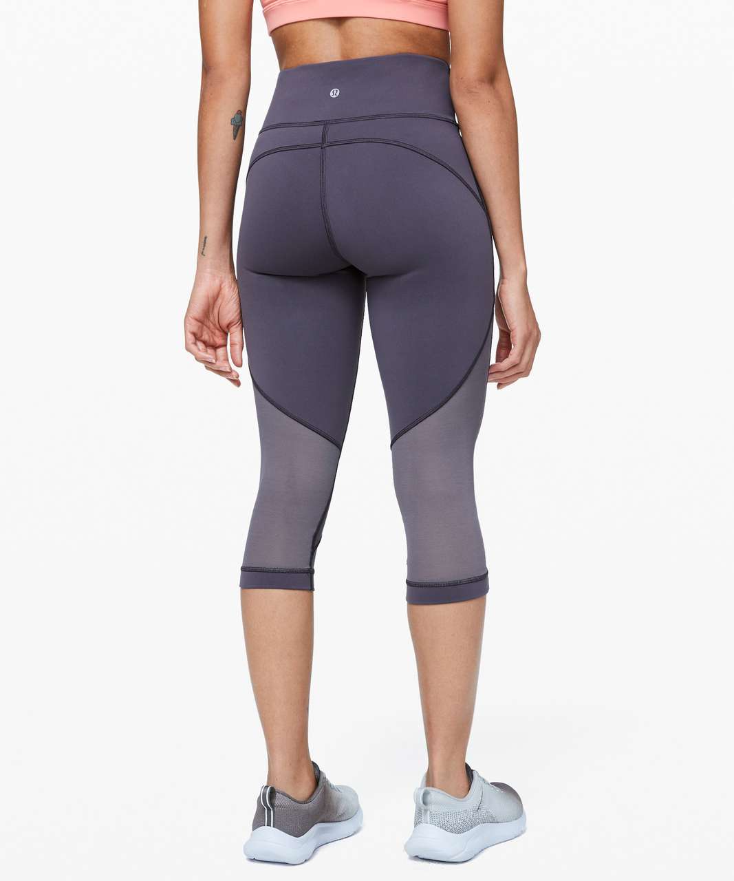 Lululemon Turn Up The Tension Crop 19" - Moonwalk