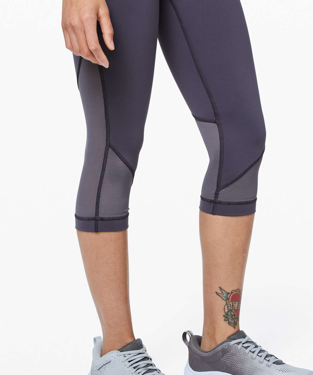 Lululemon Turn Up The Tension Crop 19" - Moonwalk