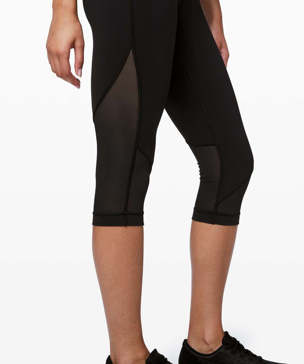 Lululemon Turn Up The Tension Crop 19" - Black